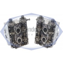 Subaru Legacy 2.5 DOHC Cylinder Heads PAIR Complete 1996-1999 Oval Valley